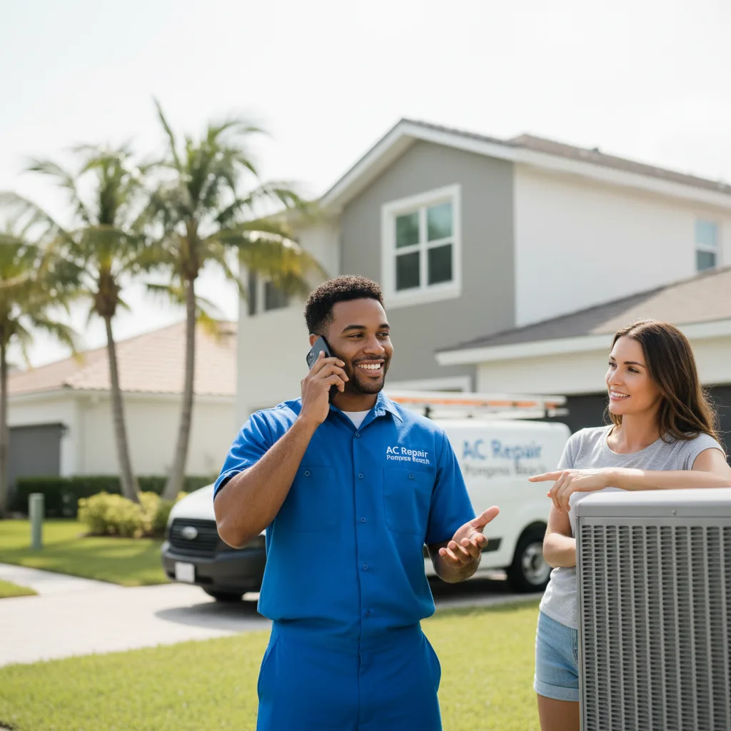 AC Repair Pompano Beach customer support in Kingston